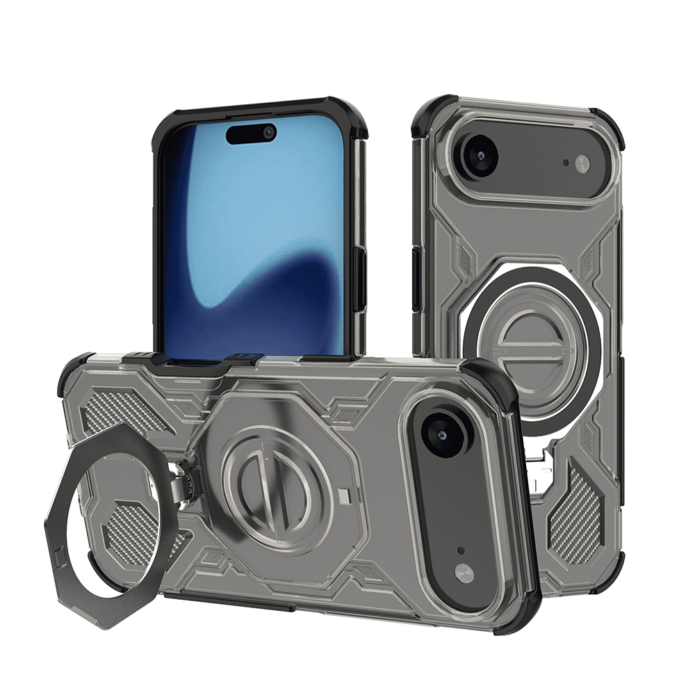 Levně Ochranný kryt Techsuit Carbon Shield PRO pro iPhone 17 Air kouřově černý