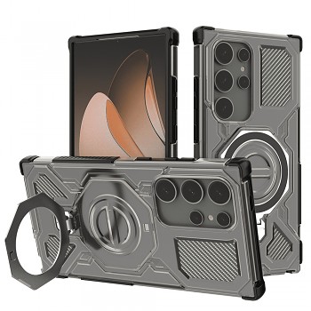 Techsuit Carbon Shield PRO pro Samsung Galaxy S24 Ultra kouřově černá