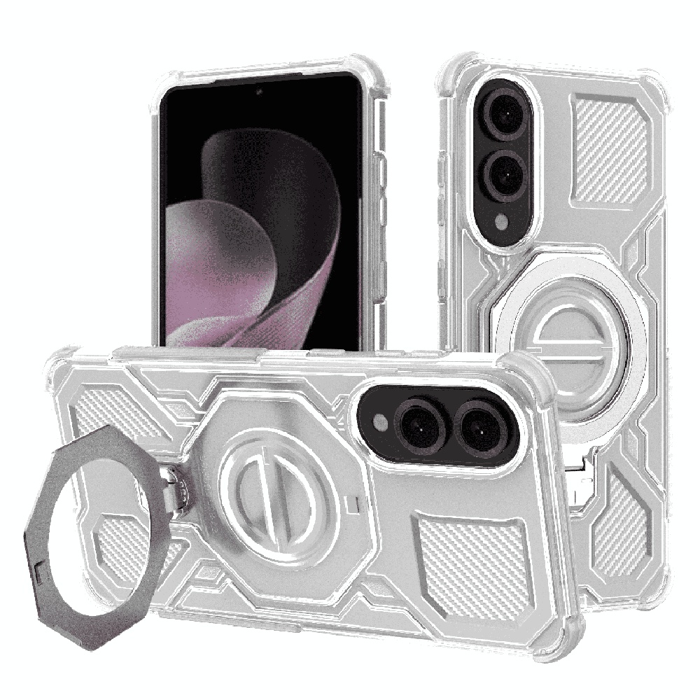 Levně Techsuit Carbon Shield PRO pro Samsung Galaxy S25 Edge bílá průhledná