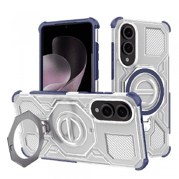 Techsuit Carbon Shield PRO pro Samsung Galaxy S25 Edge modrá transparentní