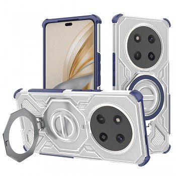 Techsuit Carbon Shield PRO Honor Magic7 Lite X9c Modrý Průhledný