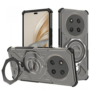 Ochranný kryt Techsuit Carbon Shield PRO pro Honor Magic7 Lite X9c kouřově černý