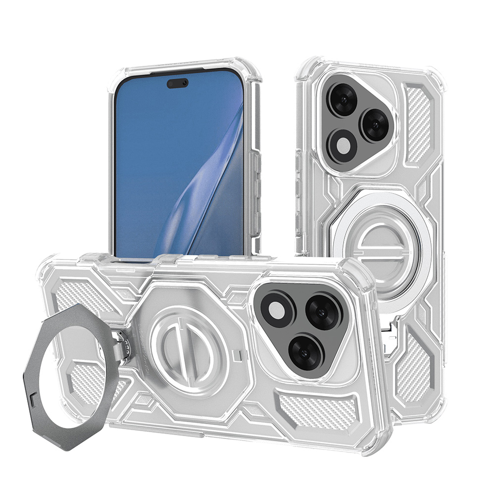 Levně Techsuit Carbon Shield PRO Honor 400 Lite bílá průhledná