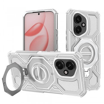 Techsuit Carbon Shield PRO Honor 400 bílý průhledný