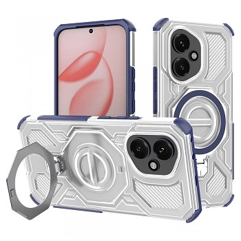 Techsuit Carbon Shield PRO Honor 400 modrá průhledná