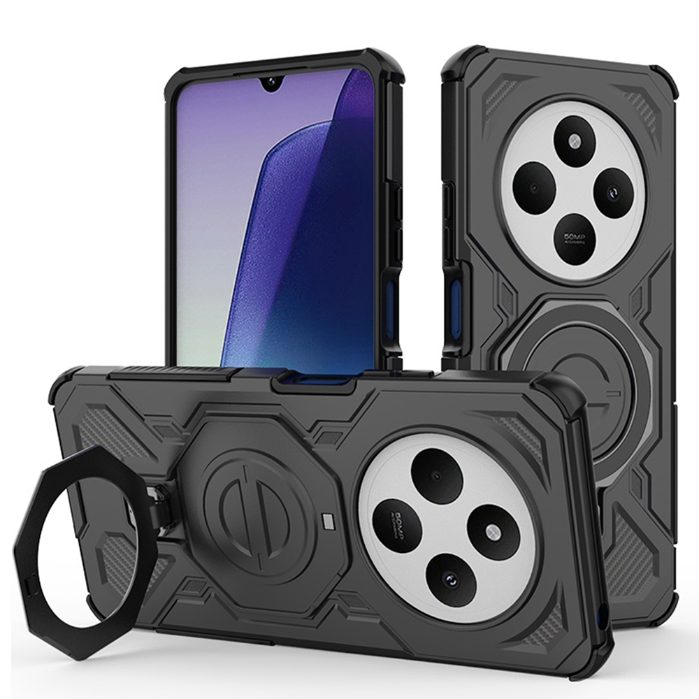Levně Techsuit Carbon Shield PRO pro Xiaomi Redmi 14C Poco C75 černá