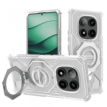 Techsuit Carbon Shield PRO pro Xiaomi Redmi Note 14 Pro 5G Poco X7 bílá průhledná