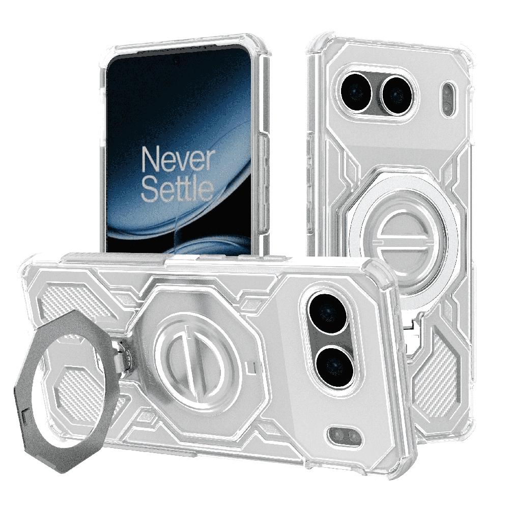 Levně Techsuit Carbon Shield PRO pro OnePlus Nord 4 bílý průhledný