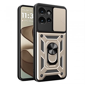 Techsuit CamShield Series pouzdro pro Motorola Edge 50 Fusion zlaté