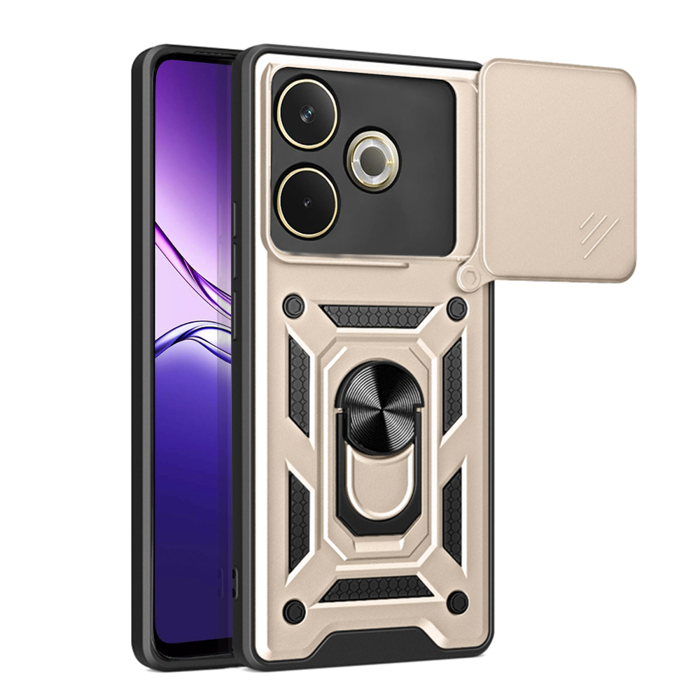 Levně Techsuit CamShield Series pouzdro pro Oppo A5 Pro 4G / A5 Pro 5G zlaté