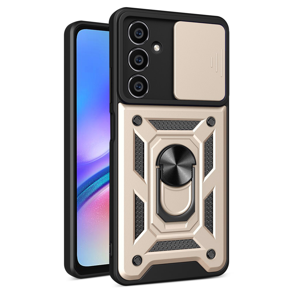 Levně Techsuit CamShield Series pro Samsung Galaxy A05s zlatá
