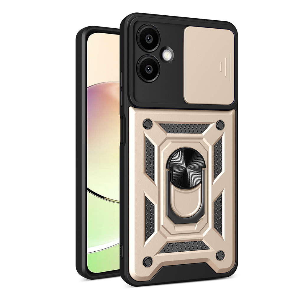 Levně Techsuit CamShield Series Samsung Galaxy A06 zlatý obal