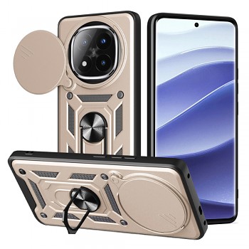 Techsuit CamShield Series pouzdro pro Xiaomi Redmi Note 14 Pro+ 5G zlaté