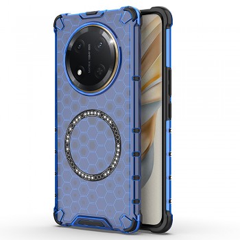 Techsuit HoneyComb Shield MagSafe pro Honor Magic7 Lite X9c modrá