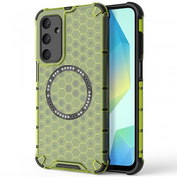 Techsuit HoneyComb Shield MagSafe pro Samsung Galaxy A16 4G / A16 5G limetkově zelená
