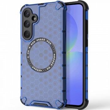 Techsuit HoneyComb Shield MagSafe pro Samsung Galaxy A36 5G modrá