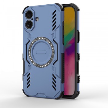 Pouzdro Techsuit ArmorMag pro iPhone 16 modré