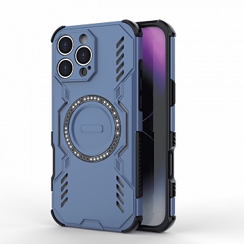 Pouzdro Techsuit ArmorMag pro iPhone 16 Pro modré
