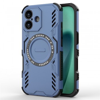 Pouzdro Techsuit ArmorMag pro iPhone 17 modré