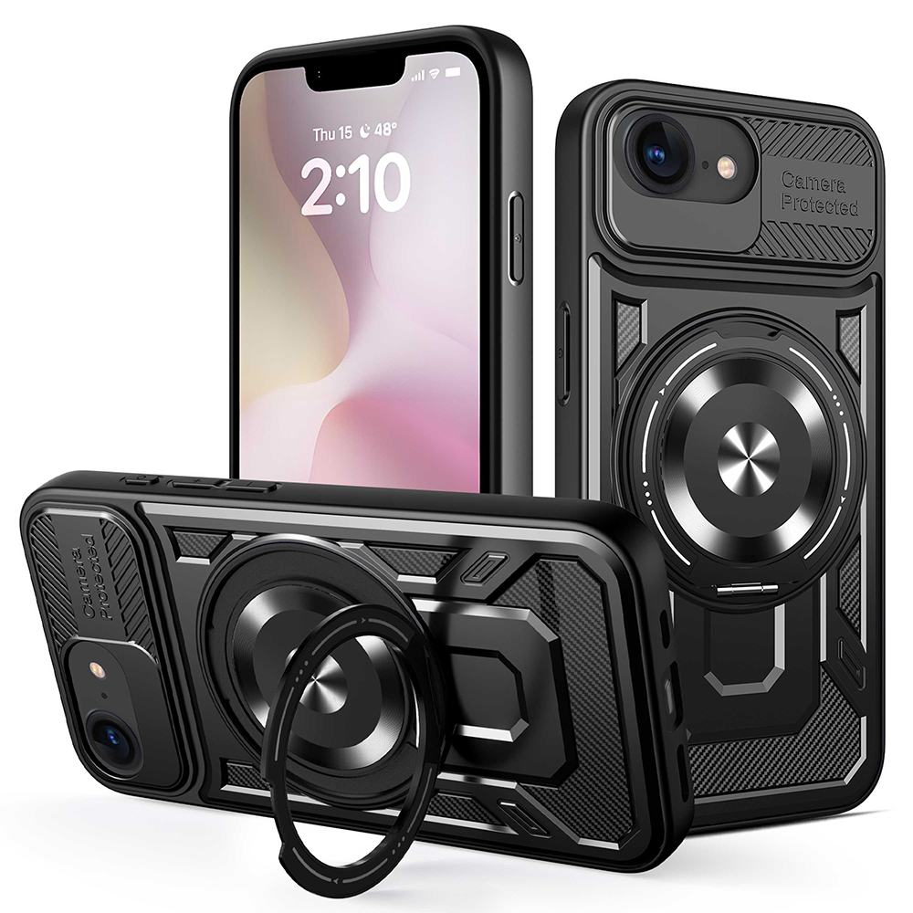 Levně Techsuit RuggedCam pro iPhone 16e černý
