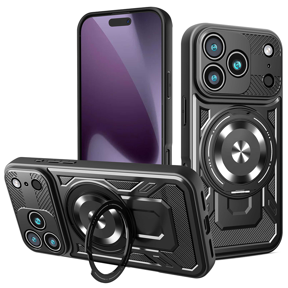 Levně Techsuit RuggedCam pro iPhone 17 Pro černá