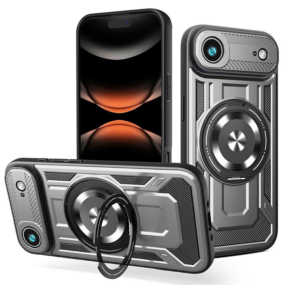 Levně Techsuit RuggedCam pro iPhone 17 Air šedý