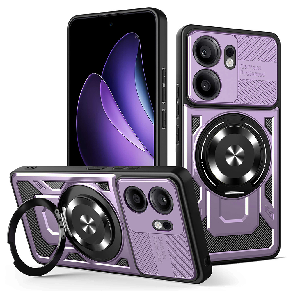 Levně Techsuit RuggedCam pro Oppo Reno13 F 4G Reno13 F 5G Reno13 FS 5G fialová