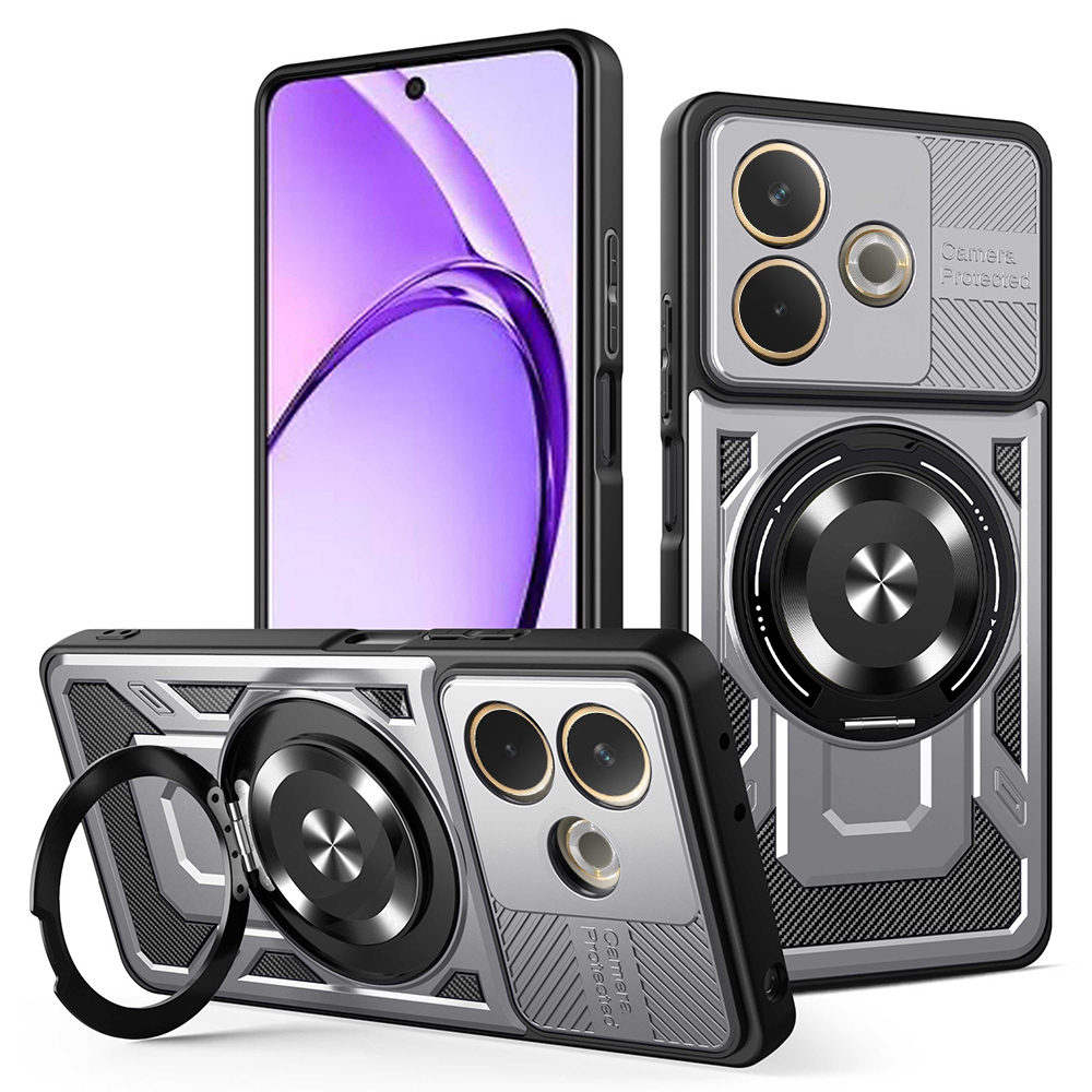 Levně Techsuit RuggedCam pro Oppo A5 Pro 4G A5 Pro 5G šedý