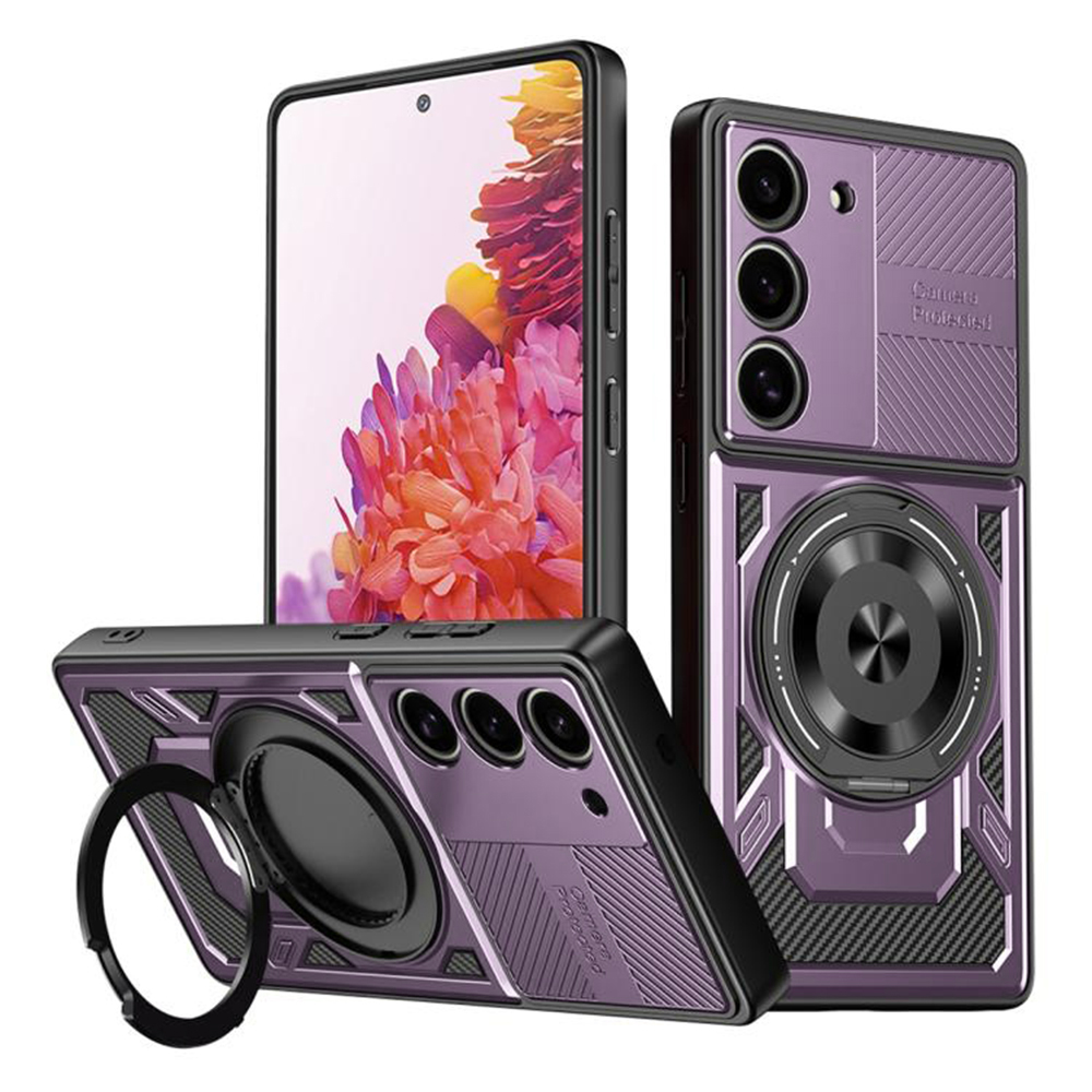 Levně Techsuit RuggedCam pro Samsung Galaxy S20 FE fialová