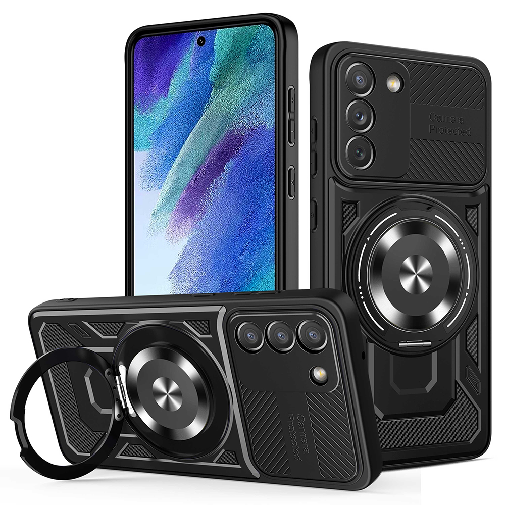 Levně Techsuit RuggedCam pro Samsung Galaxy S21 FE 5G černá
