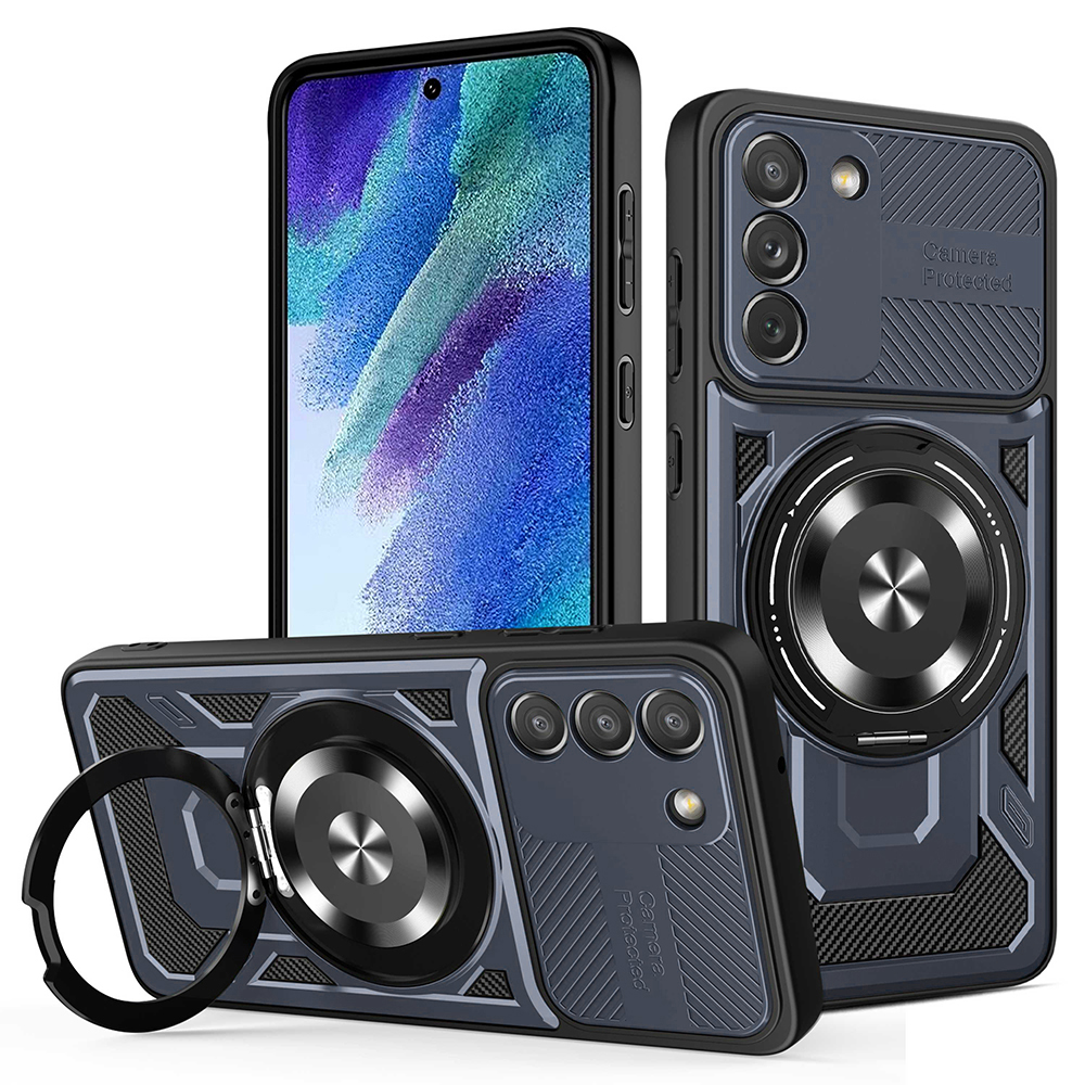 Levně Techsuit RuggedCam pro Samsung Galaxy S21 FE 5G modrá