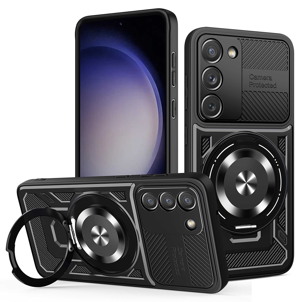 Levně Pouzdro Techsuit RuggedCam pro Samsung Galaxy S23 černé
