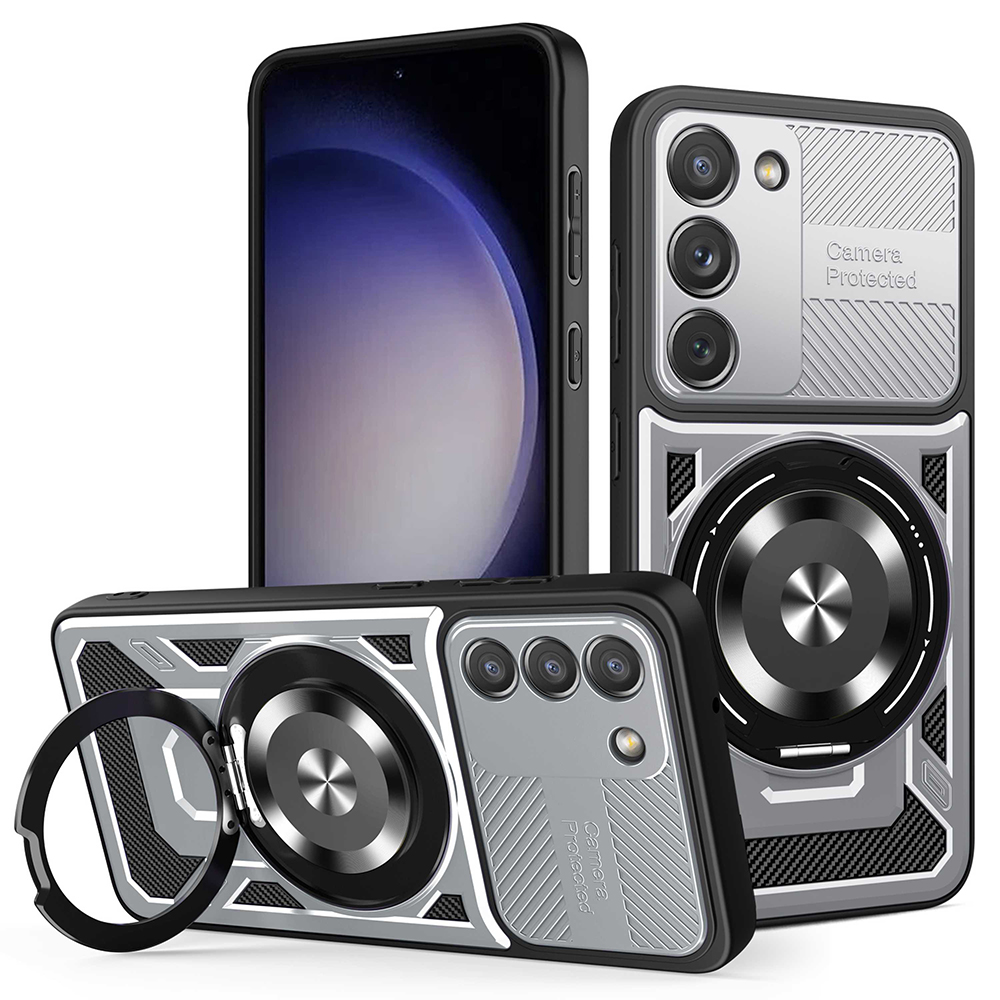 Levně Techsuit RuggedCam pro Samsung Galaxy S23 šedý