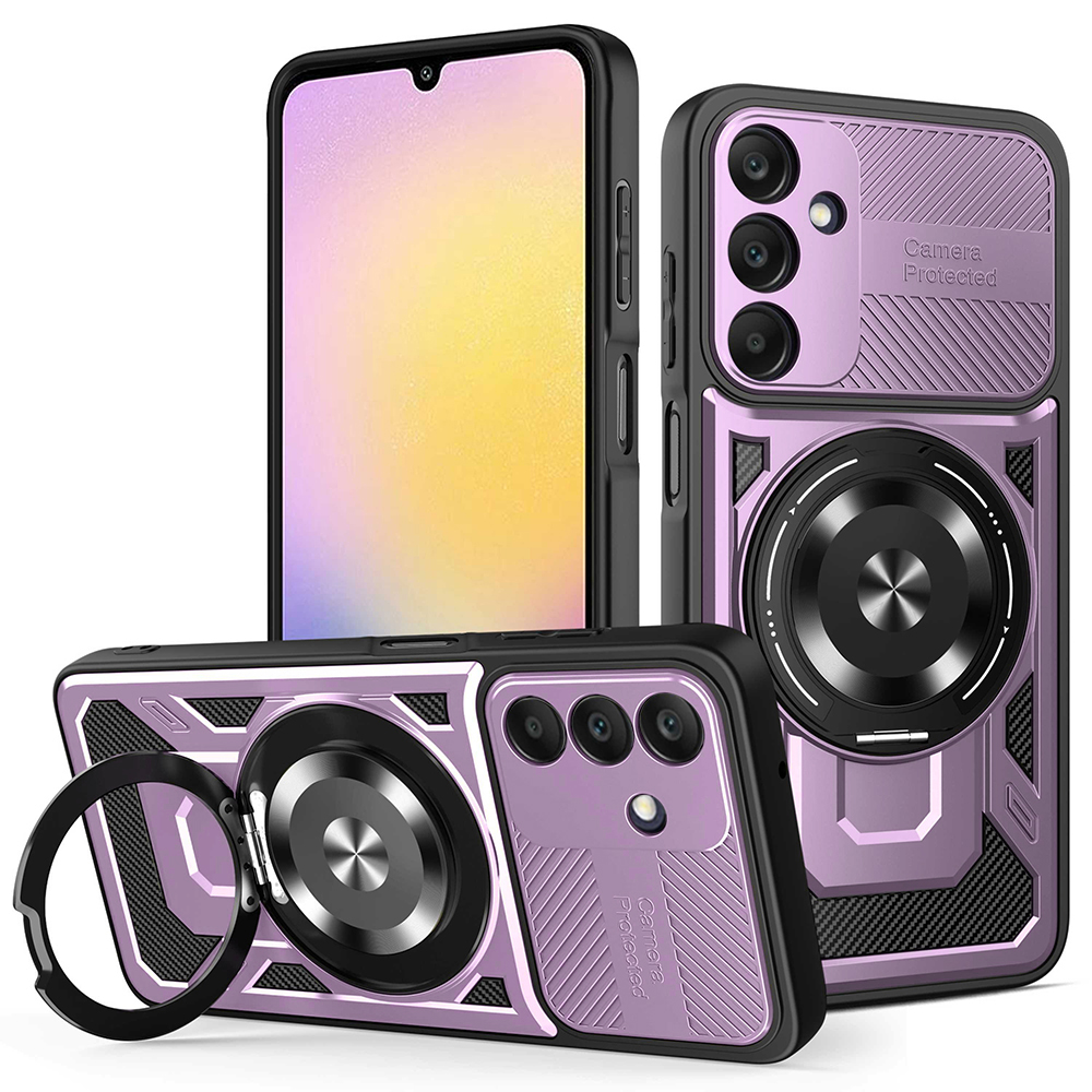 Levně Techsuit RuggedCam pro Samsung Galaxy A25 5G fialová