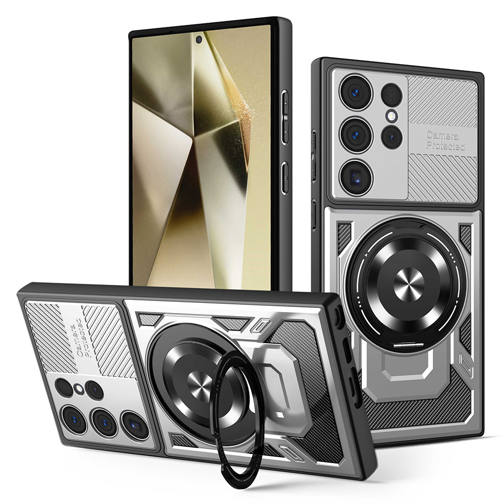 Levně Techsuit RuggedCam pro Samsung Galaxy S24 Ultra šedý