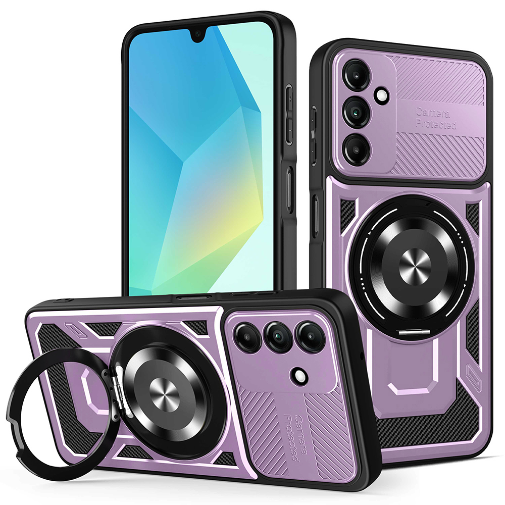 Levně Techsuit RuggedCam pro Samsung Galaxy A16 4G A16 5G fialová