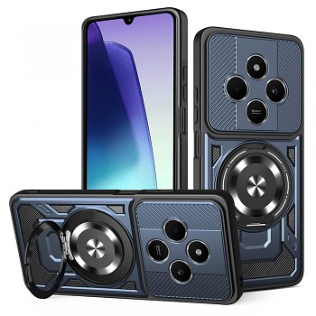 Techsuit RuggedCam pro Xiaomi Redmi 14C Poco C75 modrá