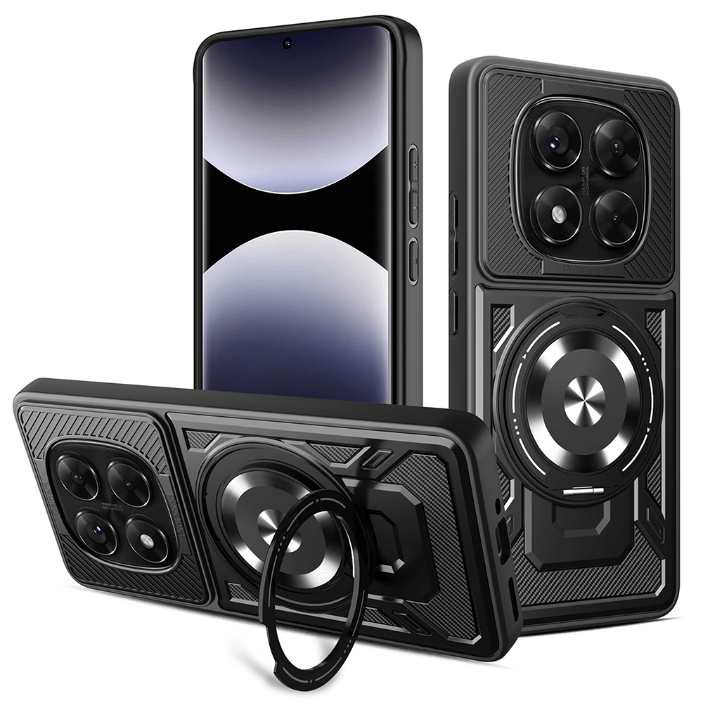 Levně Techsuit RuggedCam pro Xiaomi Redmi Note 14 Pro 5G Note 14 Pro+ 5G Poco X7 černá