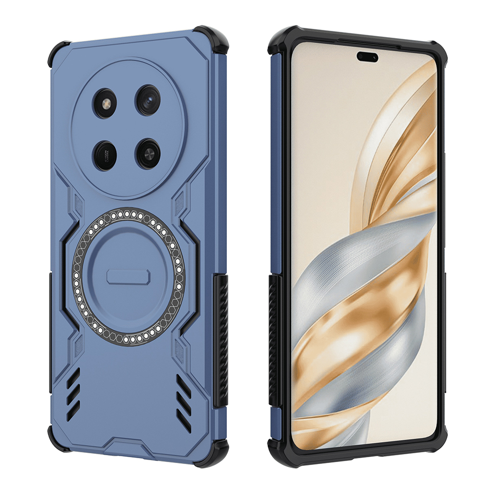 Levně Pouzdro Techsuit ArmorMag pro Honor Magic7 Lite X9c modré