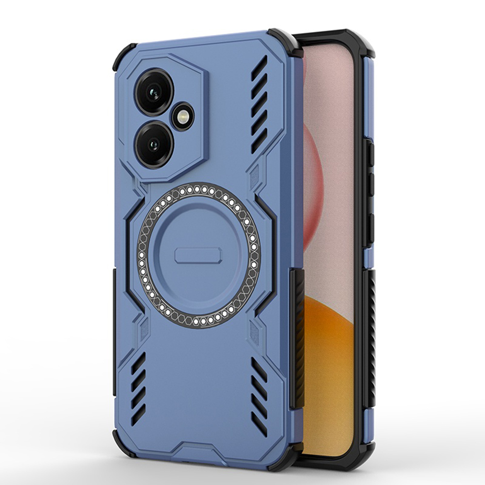 Levně Pouzdro Techsuit ArmorMag pro Honor 400 modré