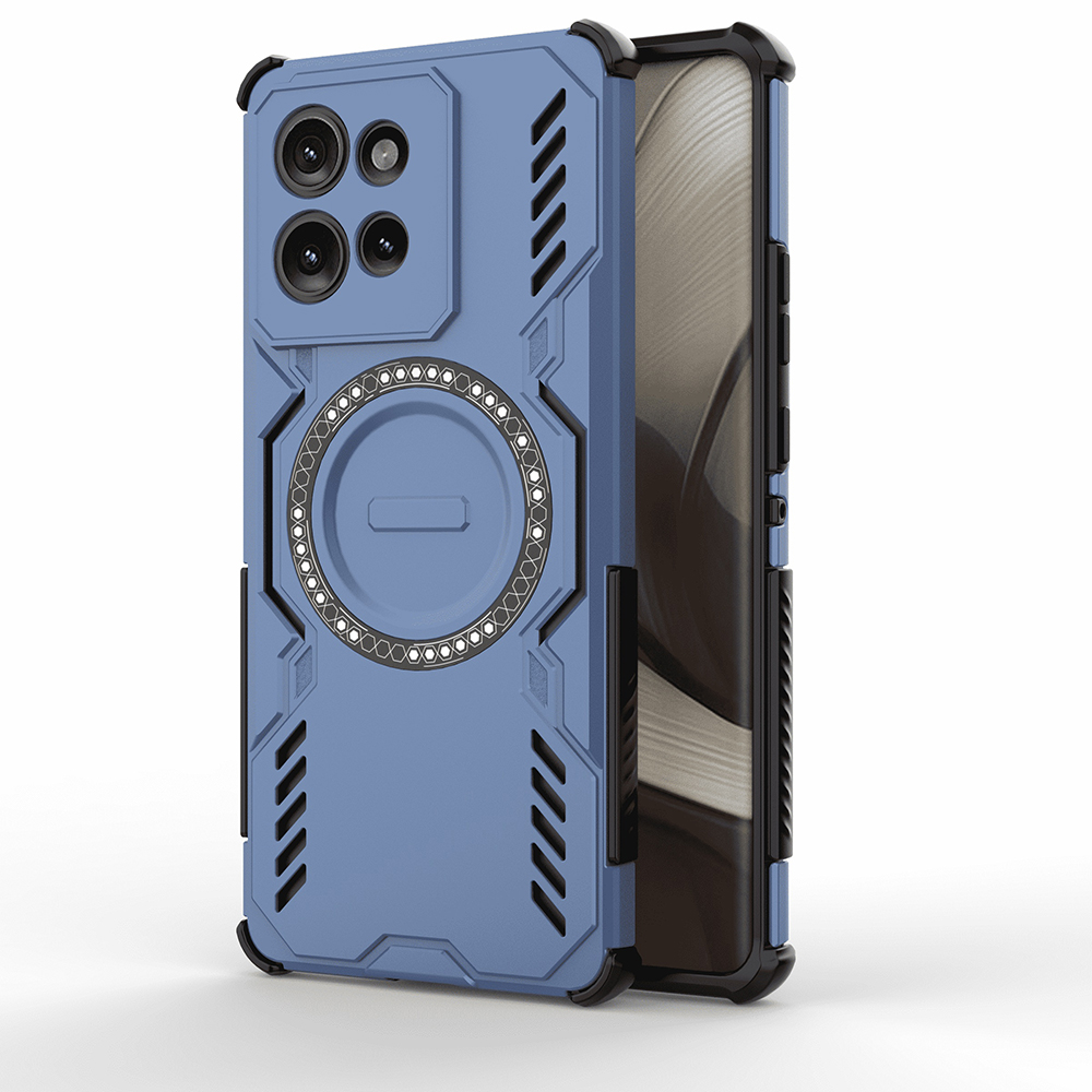 Levně Pouzdro Techsuit ArmorMag pro Motorola Edge 50 modré