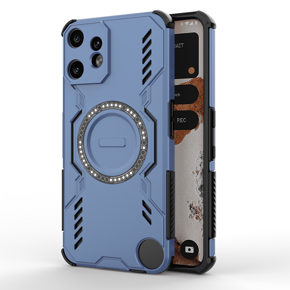 Levně Pouzdro Techsuit ArmorMag pro Nothing CMF Phone 2 Pro modré