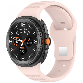 Techsuit řemínek Samsung Galaxy Watch8 40mm/44mm/Classic růžový