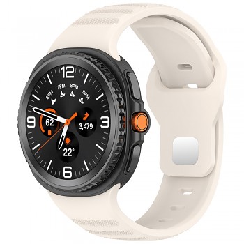 Techsuit řemínek Samsung Galaxy Watch8 40mm/44mm/Classic béžový