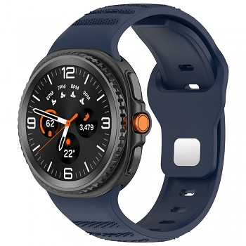 Techsuit řemínek Samsung Galaxy Watch8 40mm/44mm/Classic modrý