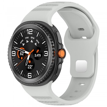 Techsuit řemínek Samsung Galaxy Watch8 40mm/44mm/Classic šedý