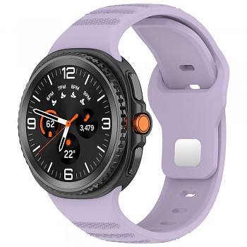 Techsuit řemínek Samsung Galaxy Watch8 40mm/44mm/Classic fialový