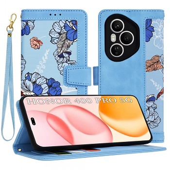 Techsuit FlipCraft Honor 400 Pro v živé modré