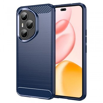 Pouzdro Techsuit Carbon Silicone Honor 400 Pro modré
