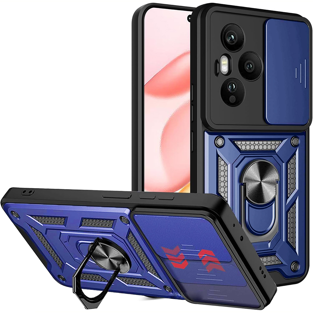 Levně Pouzdro Techsuit CamShield Series pro Honor 400 Pro modré